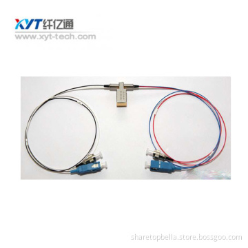 1260-1610nm fiber optical switch with SC APC 1m